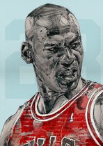 Michael Jordan 2 - Poster - 30 x 40 cm