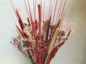 Een exclusieve grote boeket droogbloemen /   mixed color / 100cm / stylvol en luxe/ eyecatching/bouquet dried flowers  / gedroogde bloemen  / woonaccessoires / cadeau