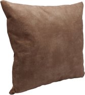 SENSE Sierkussens Velvet Dream Taupe Woonaccessoire huiskamer Bruin - 50X50CM