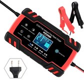 Frobin Professionele Acculader | 12V/24V - 2Ah/150Ah - Druppellader - Acculader - Autoaccessoires - Auto - Motor - Scooter - Boot - Camper - Accu reparatie