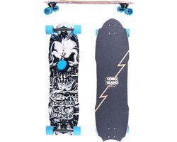 Long Island Clown Longboard 37 rode wielen