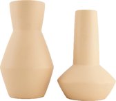 Terra cotta vaas - Set - Beige - 16/17x26/28cm