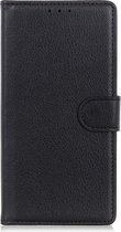Motorola Moto E20 / E40 zwart book case wallet hoesje
