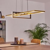 BELANIAN.NL - Led Hanglamp - Elegante Plafondlamp - hanglamp LED zwart 1-lamps Goud kleurig - Eetkamer, keuken, slaapkamer, woonkamer - Moderne led lamp Dimbaar