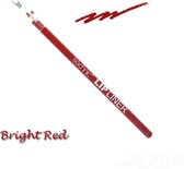Lipliner - Bright Red - Met puntenslijper - Technic - Lippotlood
