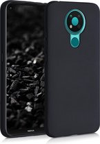 Nokia 5.3 hoesje zwart siliconen case hoes cover hoesjes