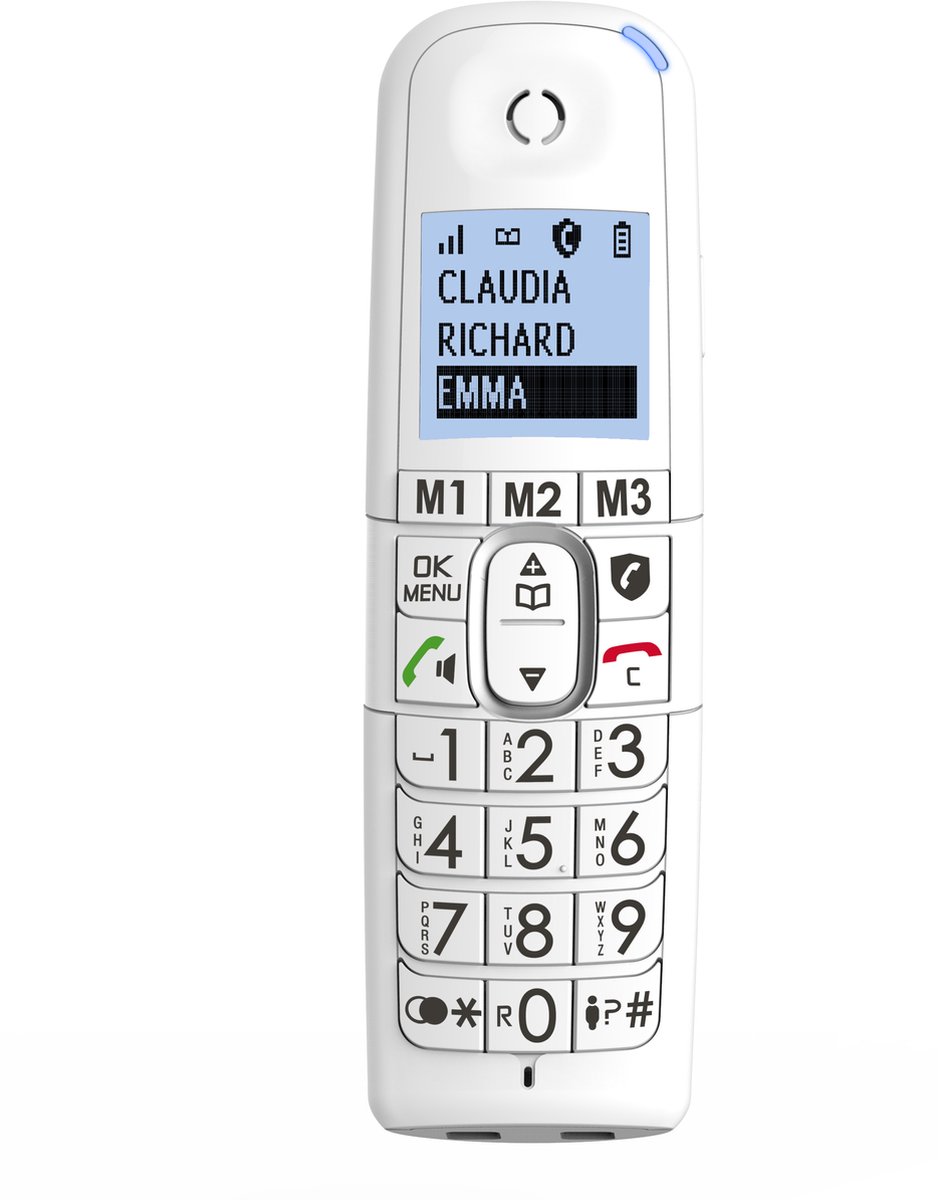 Alcatel XL785 DUO Téléphone analog/dect Identification de l
