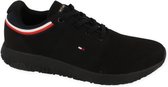 TOMMY HILFIGER  heren Lightweight Knit Runner black ZWART 42