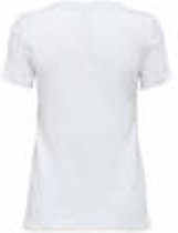 ONLY   Sanny Life Reg S/S Top White WIT S