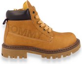 Tommy Hilfiger Lace -Up Bootie Ochre jongens bottien GEEL 30