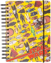 Star Wars Notitieboek Hardcover A5 14,8 X 21 Cm Karton Geel