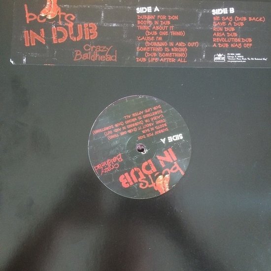 Crazy Baldhead - Boots In Dub (LP)