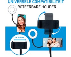 Grundig - Selfie - Ringlamp - Licht - Met Tafelklem - Flexibel