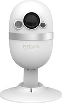 Bosma CapsuleCam - WiFi - Beveiligingscamera - Voor binnen - 1080P Full HD - 162° kijkhoek - Wit