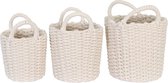 Naturel Collections Mandenset 3-delig 33x33x30cm