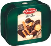 Delacre Tea Time 1kg - Boite à biscuits - 16 biscuits différents - 1000g