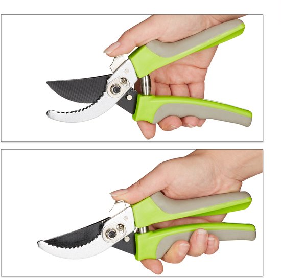 snoeischaar - staal - 23 cm - universeel - groen — afbeelding 3