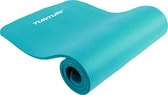 Tunturi fitnessmat - Yogamat - Sportmat gemaakt van zacht NBR materiaal - 180 x 60 x 1,5cm - Turquoise- Incl. gratis fitness app