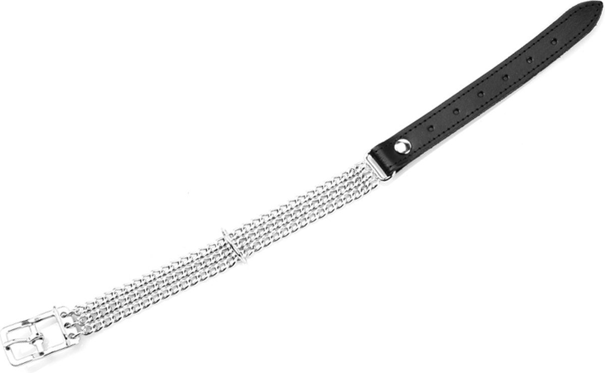 Goedkoopste Chain Collar - zwart