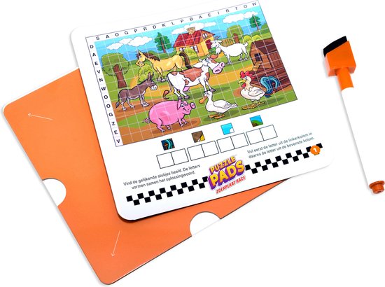 Thumbnail van een extra afbeelding van het spel PuzzlePads - Zoekplaat race - Bordspel