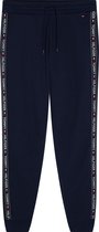 Tommy Hilfiger dames Authentic track pant - joggingbroek normale dikte - donkerblauw -  Maat: L