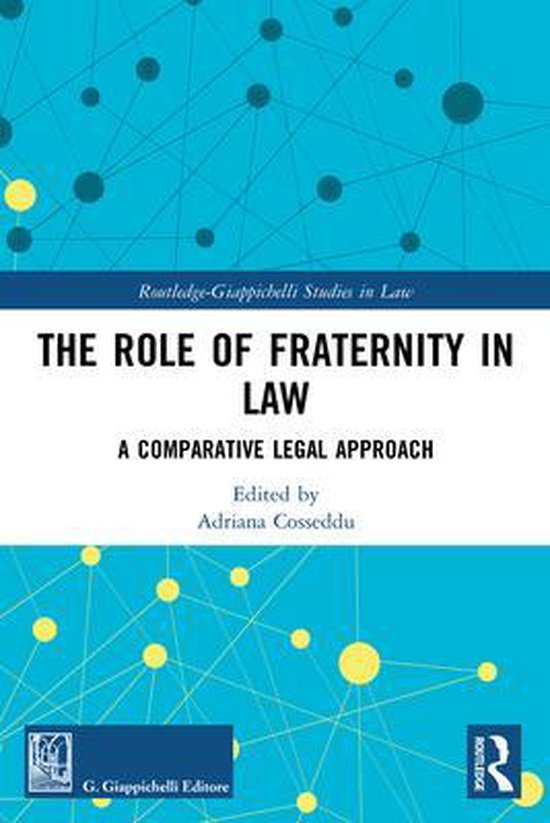 Routledge-Giappichelli Studies in Law - The Role of Fraterni ... - cover