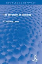Routledge Revivals - The Diversity of Meaning