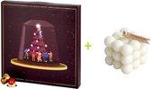 Nespresso L'or Capsule adventskalender Koffie + Bubbelkaars - geurkaars - 2021 - 24 capsules koffie - kerstcadeau