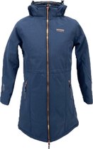 Nordberg BIRGET  Lange Winterjas - Dames - Donkerblauw - Maat M