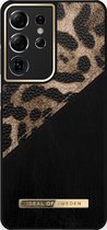 Ideal of Sweden Fashion Case Atelier Samsung Galaxy S21 Ultra Midnight Leopard