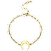 Victorious Dames Armband Goud – Gouden Maan – 14 t/m 18cm