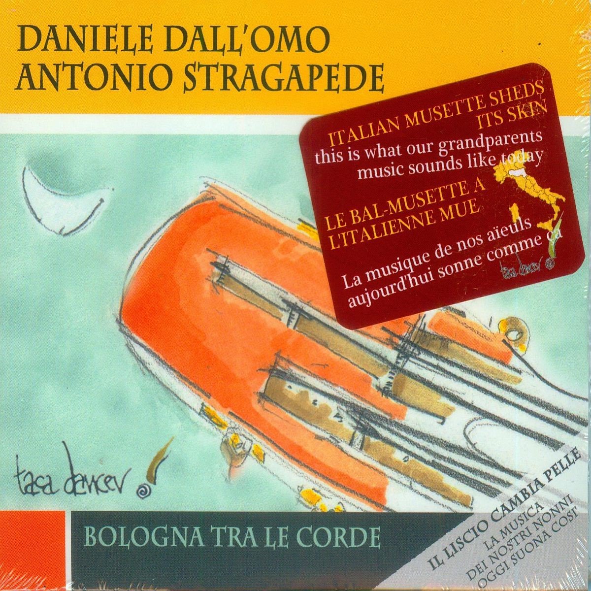 Daniele Dall'olmo & Antonio Stragapede - Bologna Tra Le Corde (CD)