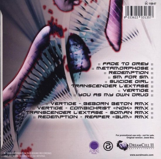 Ad Inferna - Trance 'N Dance (CD), Ad Inferna | CD (album) | Muziek ...