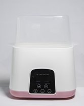 4-in-1 Flessenwarmer – Flessenwarmer – Roze – Melkwarmer – Babyvoeding Verwarmer ‖ De handigste accessoire voor jouw babyflesjes