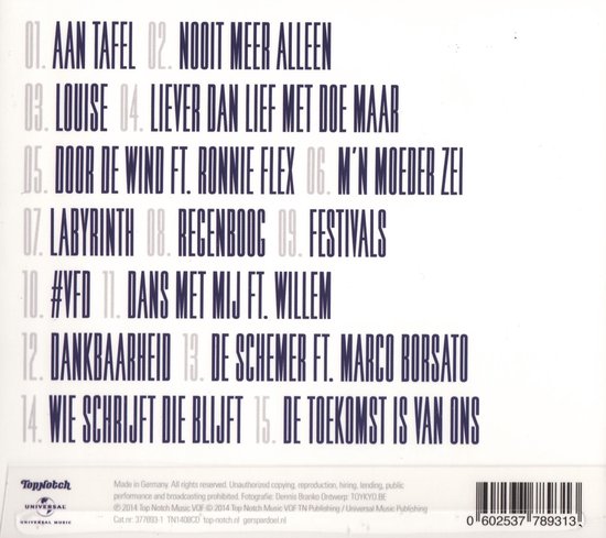 Gers Pardoel - De Toekomst Is Van Ons (CD) - Gers Pardoel