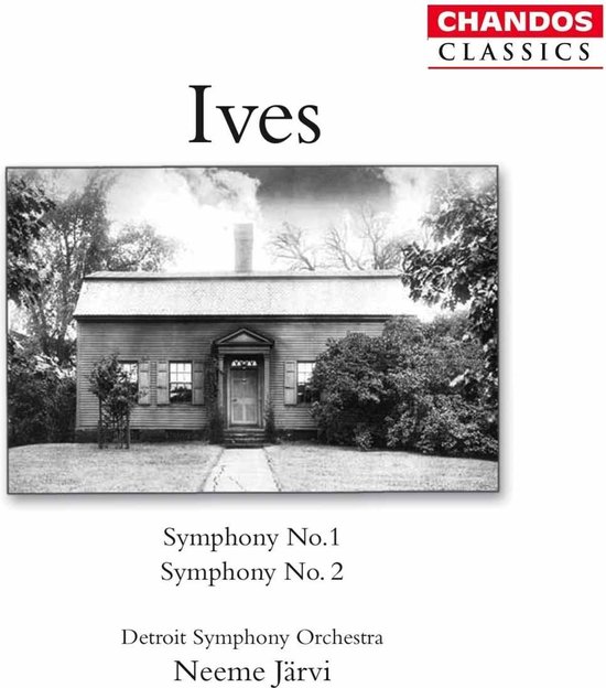 Detroit Symphony Orchestra, Neeme Järvi - Charles Ives: Symphony Nos.1 & 2 (CD)