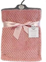 Snuggle Baby - Winter Waffle Dekentje - 75x100 cm - Dusty Pink