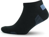 Sneaker sokken | Gowith | 4 paar | Enkel sokken | Unisex | Comfortabel | maat: 43 - 46 | kleur: Zwart