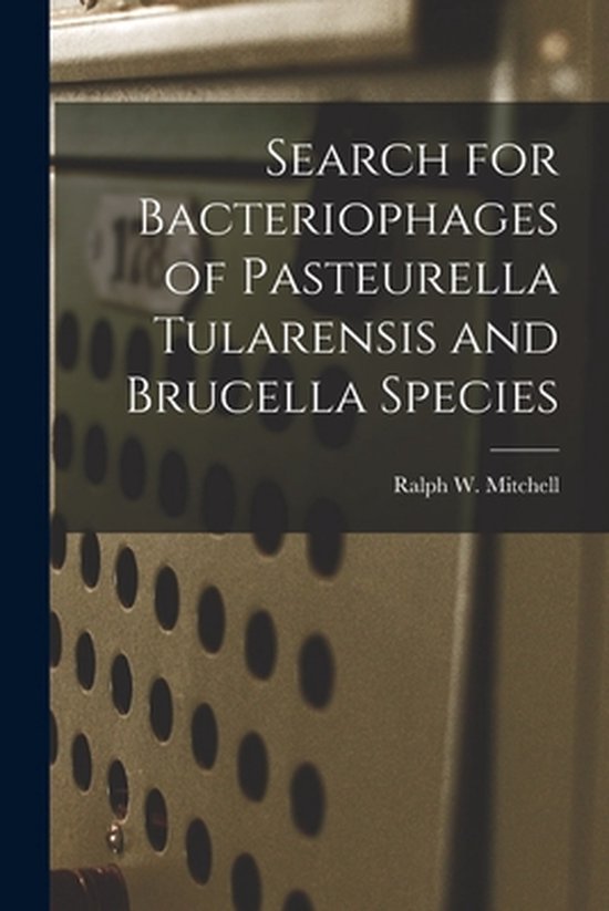 Foto: Search for bacteriophages of pasteurella tularensis and brucella species