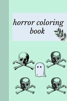 Horror coloring book