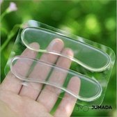 Jumada's Siliconen Hielbeschermers - Inlegzolen - Hielbescherming Gel - Hakken/Pumps - Strips - Doorzichtig - One size - Een Paar