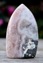 Decoratief edelsteen roze Amethist sculptuur # 2