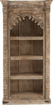 J-Line Kast Hoog Morocco Mango Hout White Wash