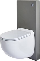 Broyeur WC Sani-wall Plus - Gris béton