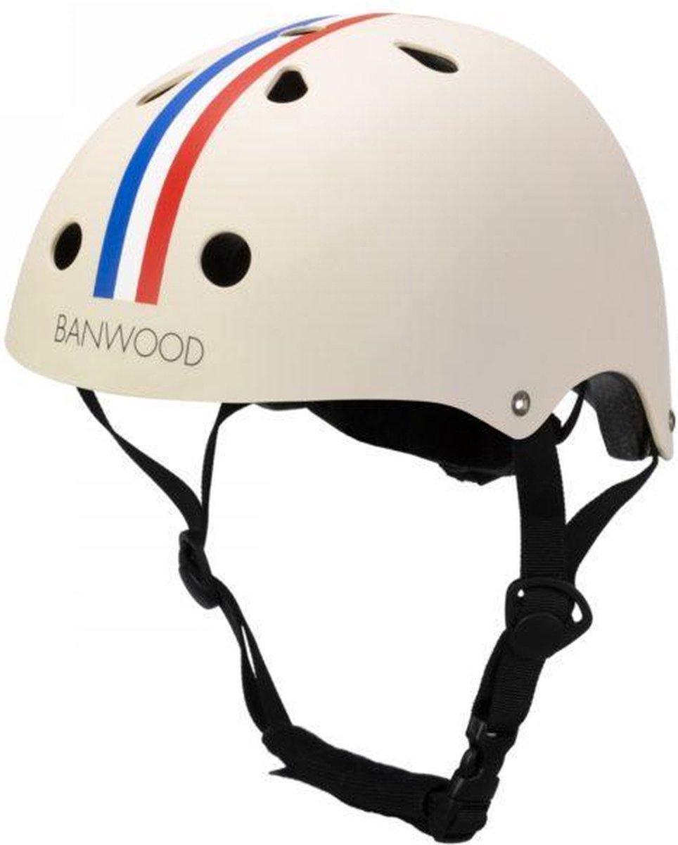 Banwood matte helm Stripes