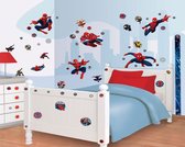 Spiderman Muurstickers (Walltastic) - 60 muurstickers