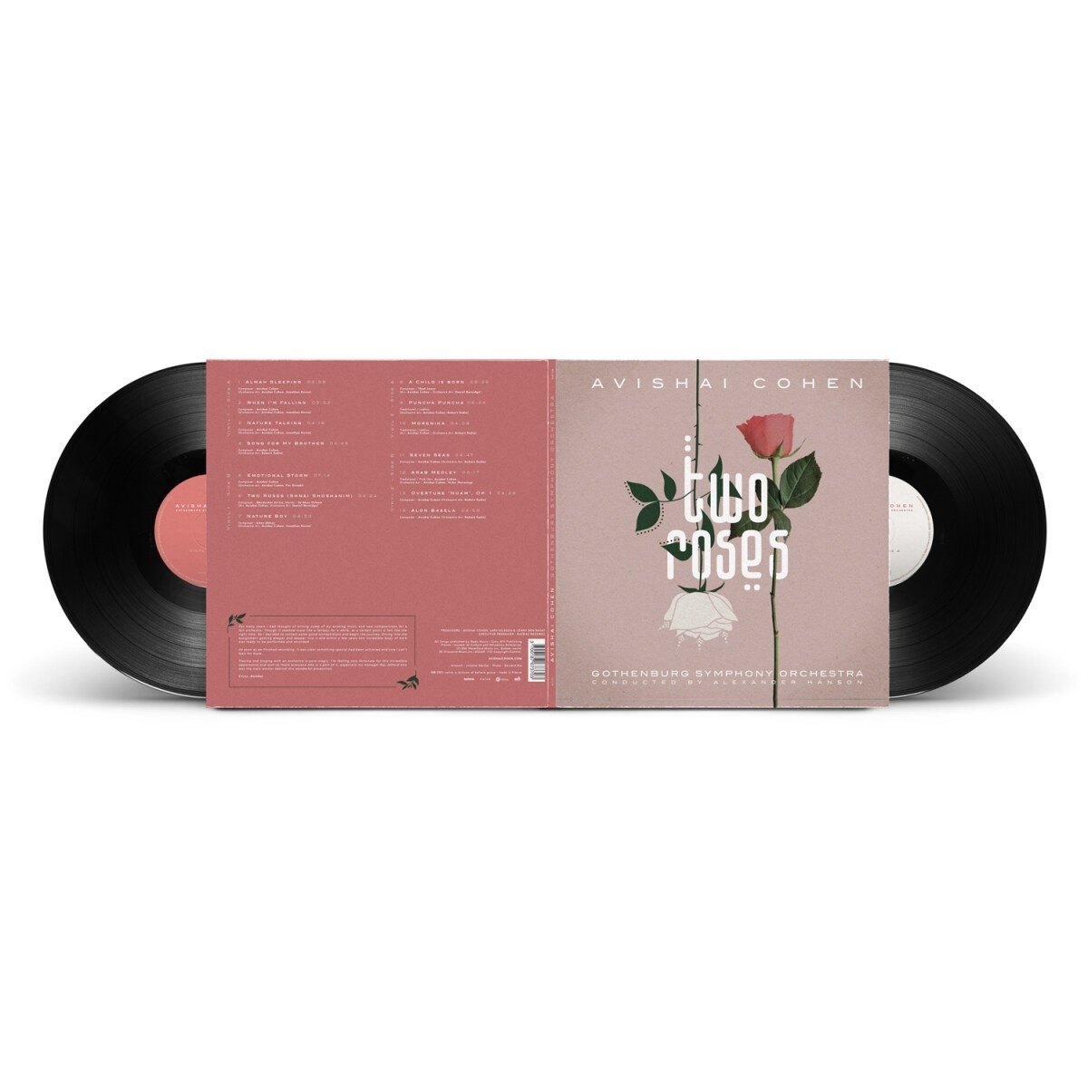 Avishai Cohen, Göteborgs Symfoniker, Alexander Hanson - Two Roses (2 LP)
