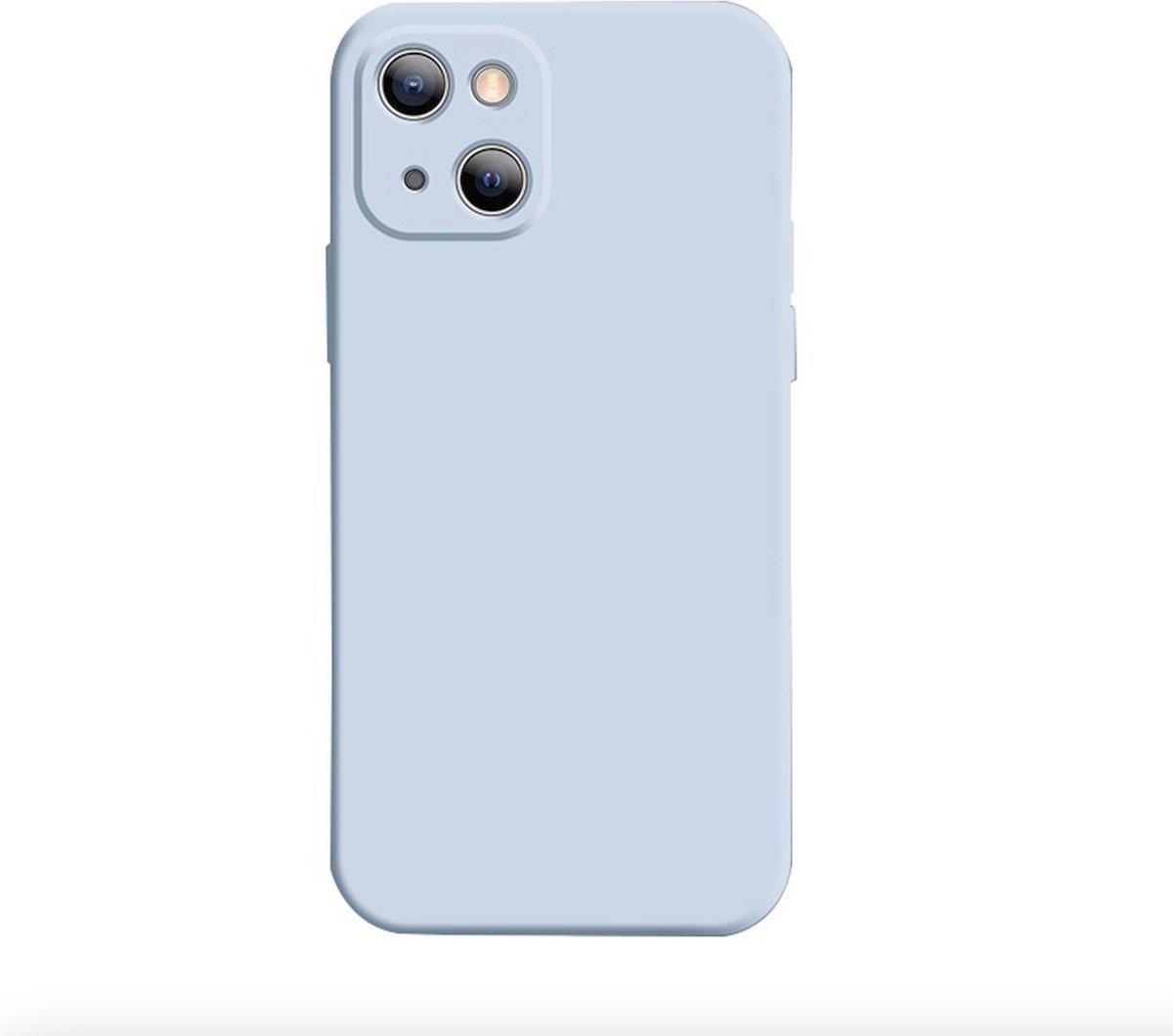 Nixnix - Iphone 13 Mini telefoon hoesje siliconen - Blauw - Phone case