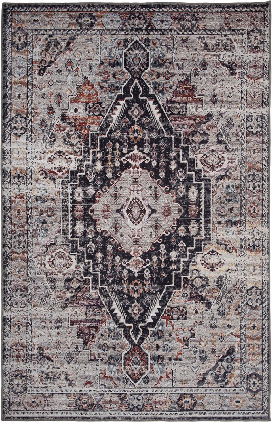 Nouristan Oosterse vintage tapijt Sylla 160x230 cm Indigoblauw