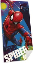 Marvel strandlaken Spider-Man junior 140 x 70 cm katoen rood